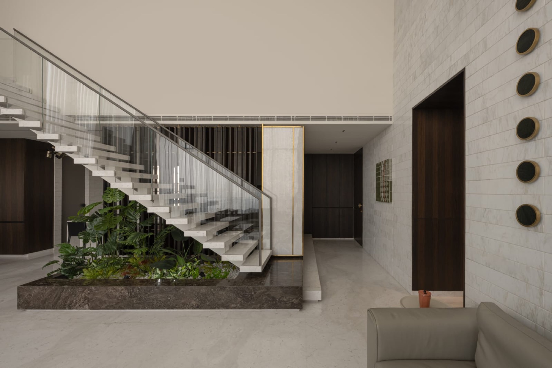 KS HOME stair and indoor garden