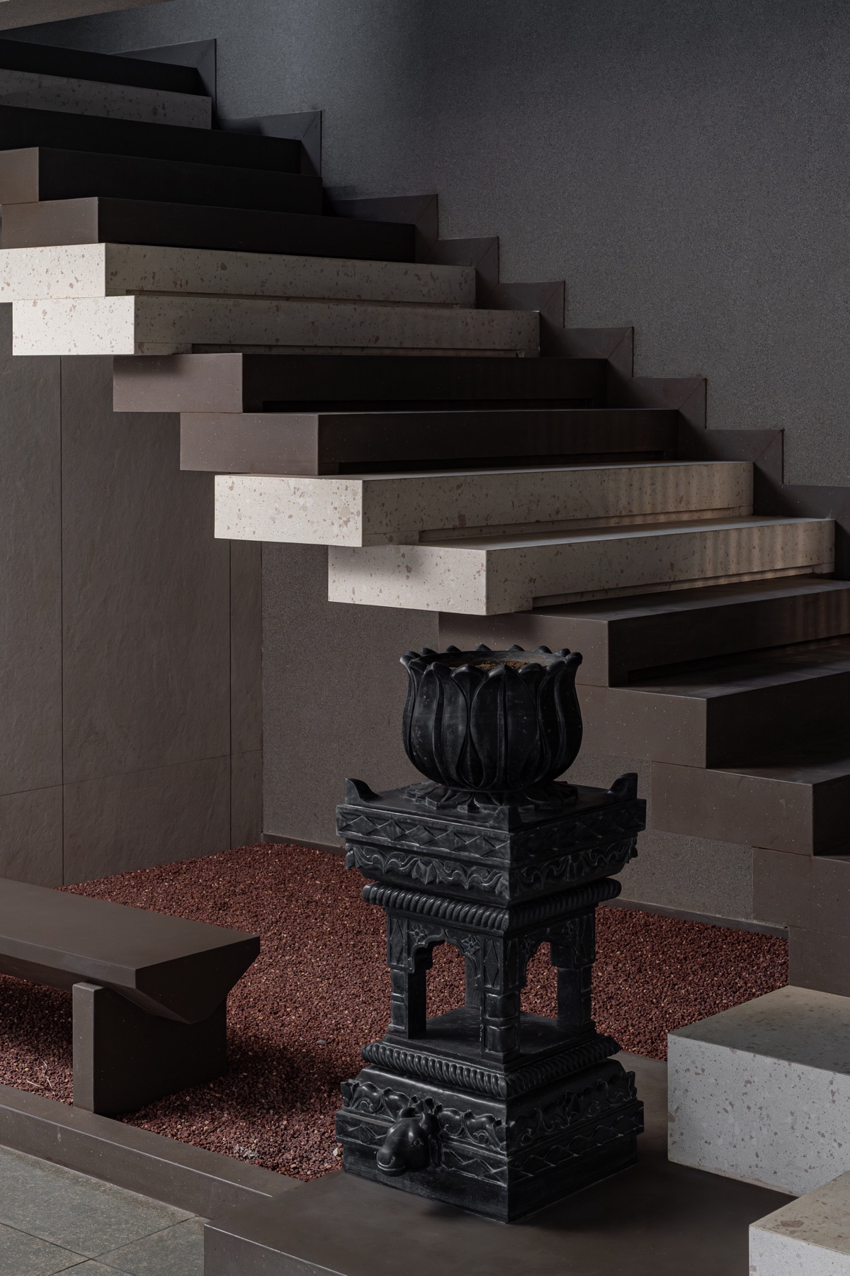 Samarpan staircase detail